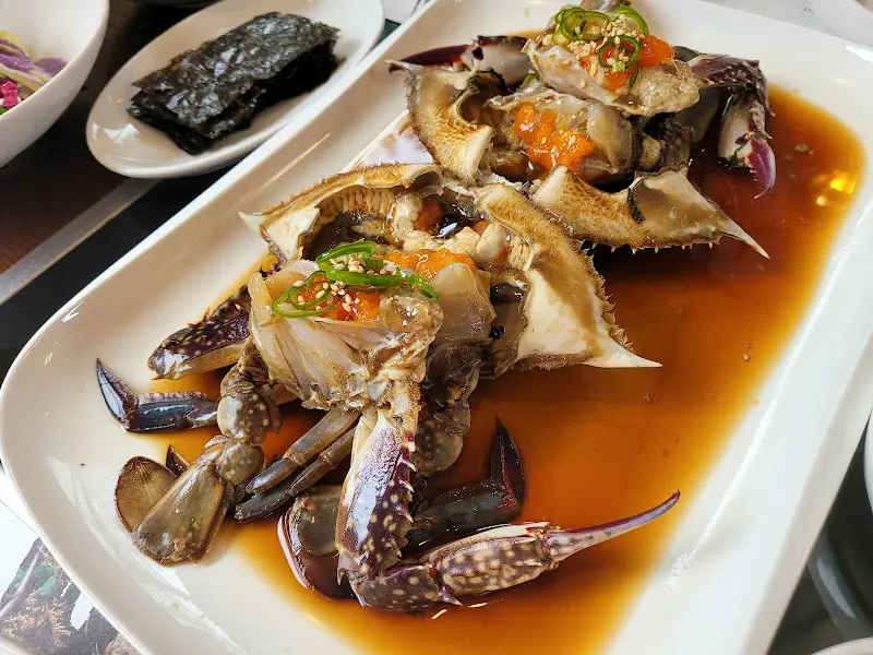 간장게장 한 상 차림