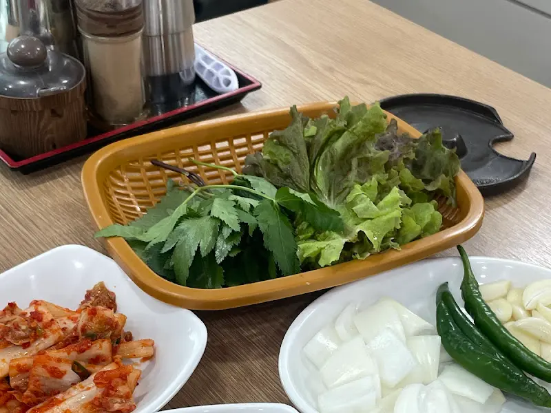 풍성한 쌈 채소