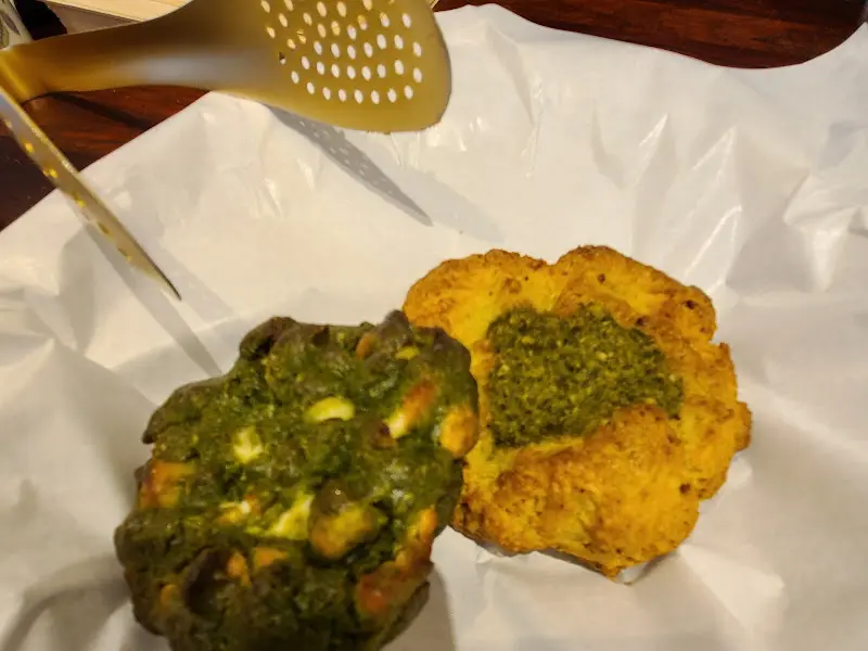 녹차 스콘과 클래식 스콘