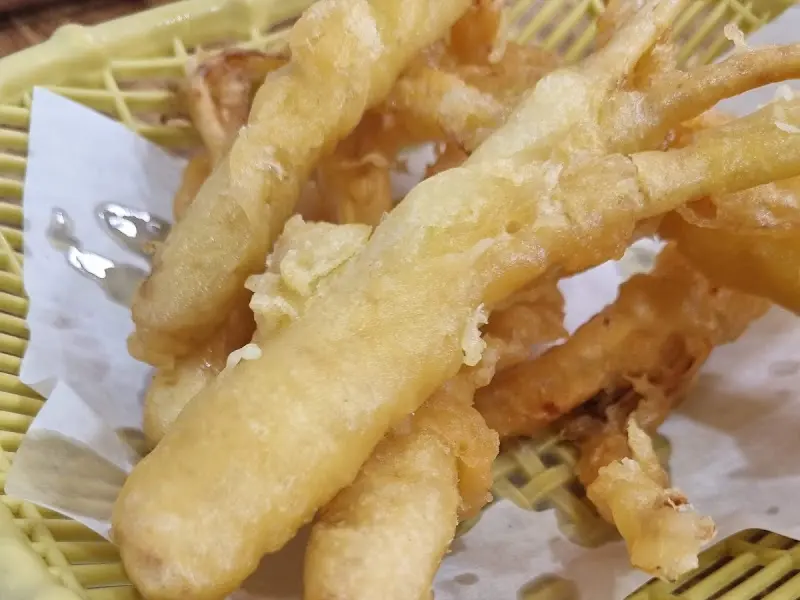 인삼튀김 클로즈업