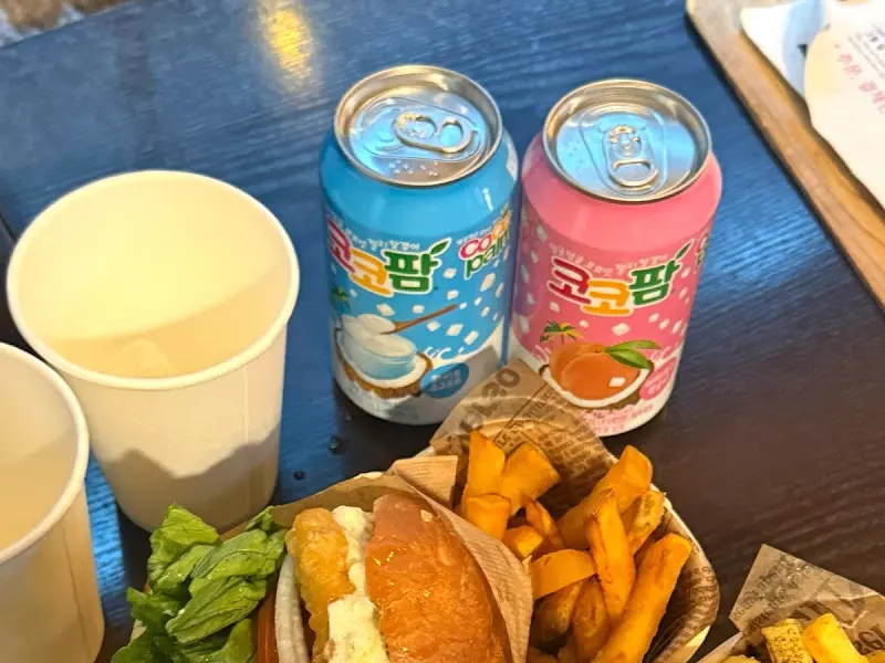 광어 사치 버거 세트