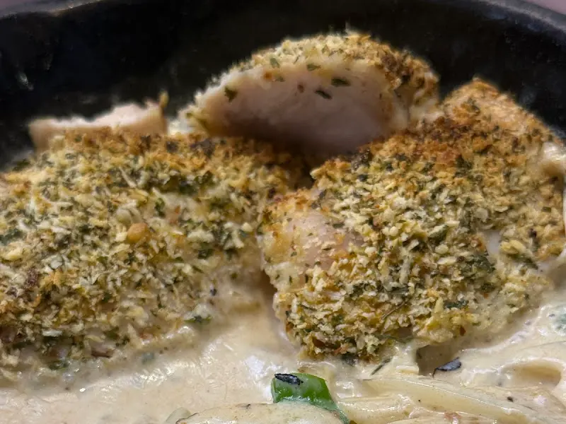 닭가슴살 샐러드 근접샷