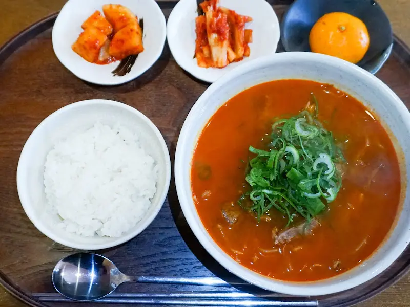 육개장 한상차림