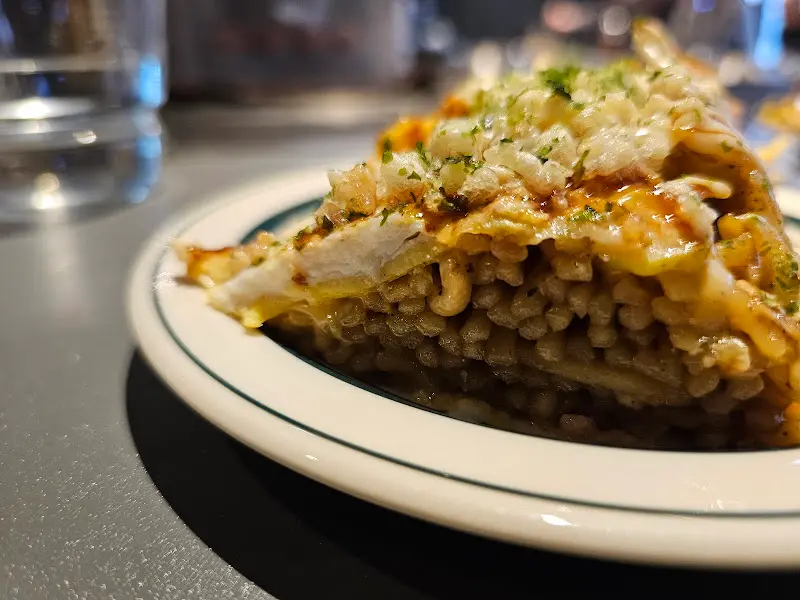 오코노미야끼 단면