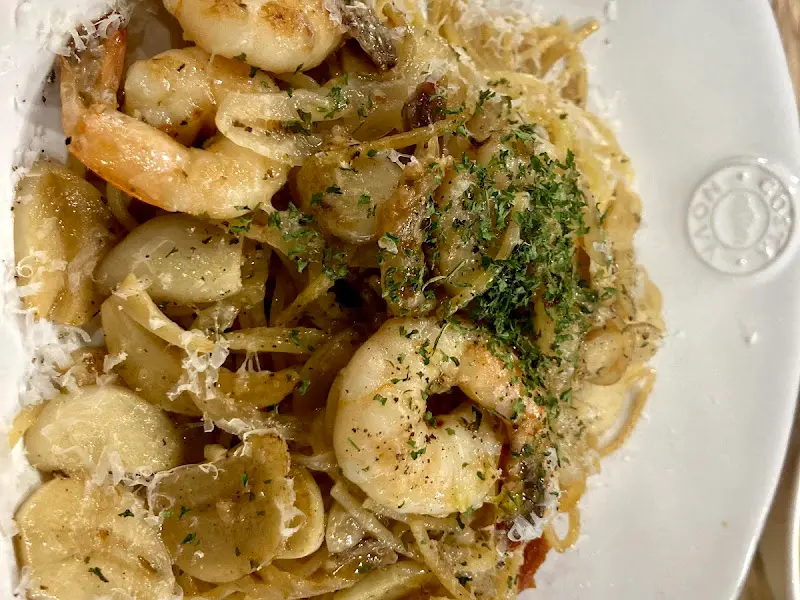 새우와 마늘이 듬뿍 들어간 파스타