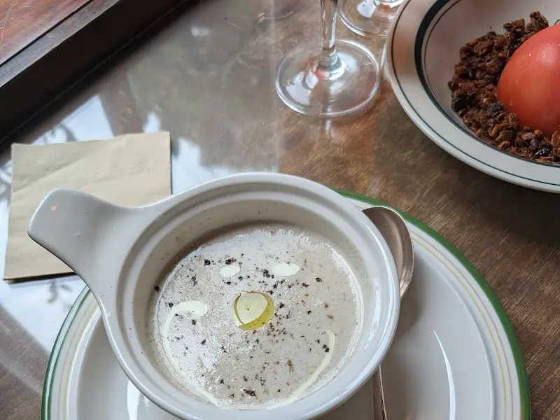 크리미한 버섯 수프