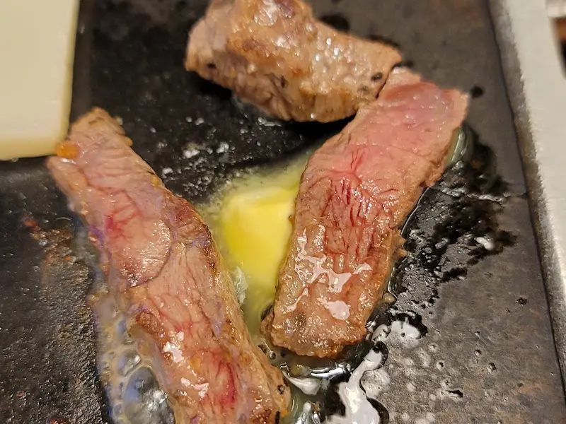 잘 구워진 규카츠