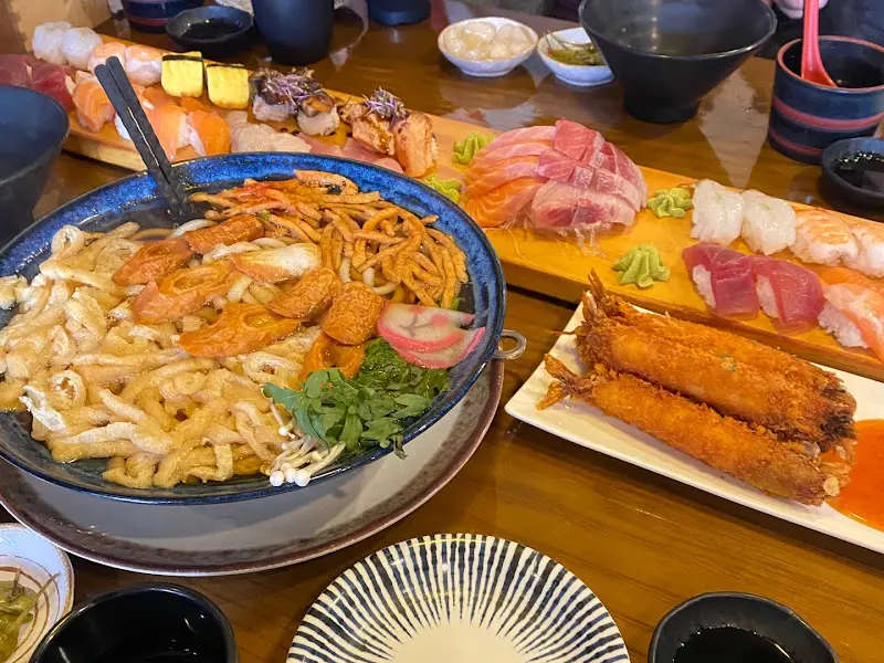 초밥, 우동, 튀김