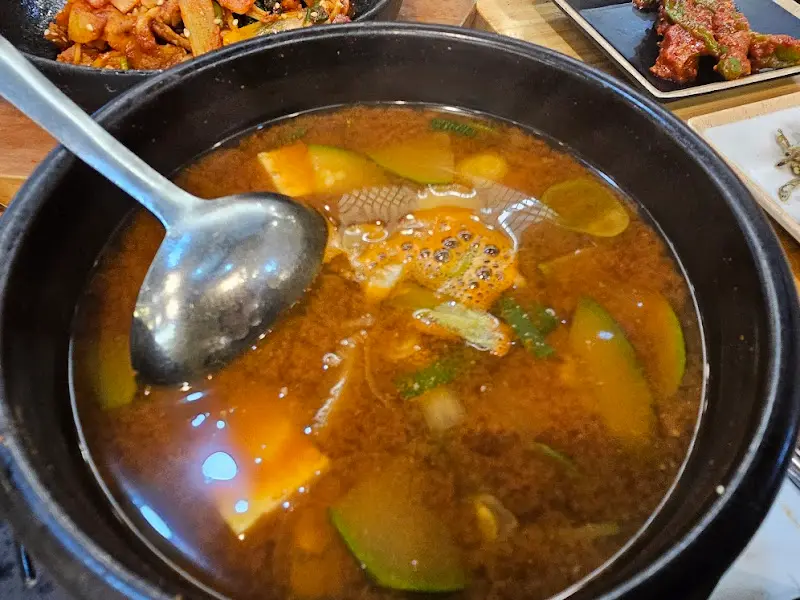 된장찌개 클로즈업