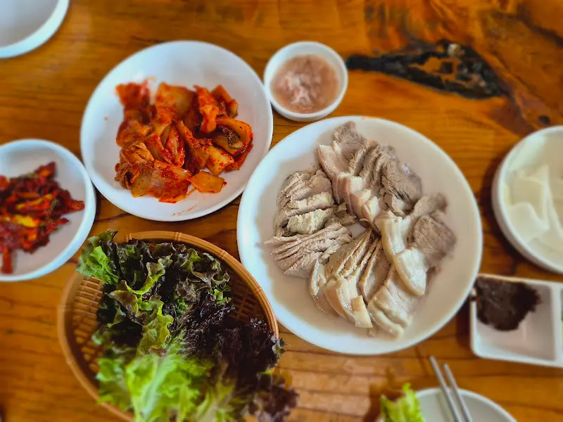 입암 메밀타운 전경