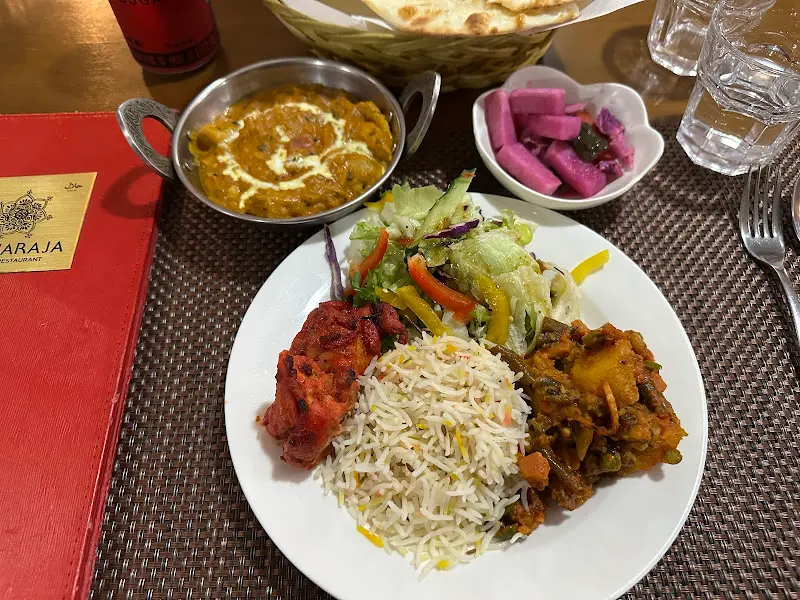 마하라자 런치 세트 근접