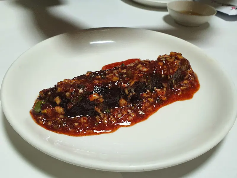 윤기가 흐르는 동태찜