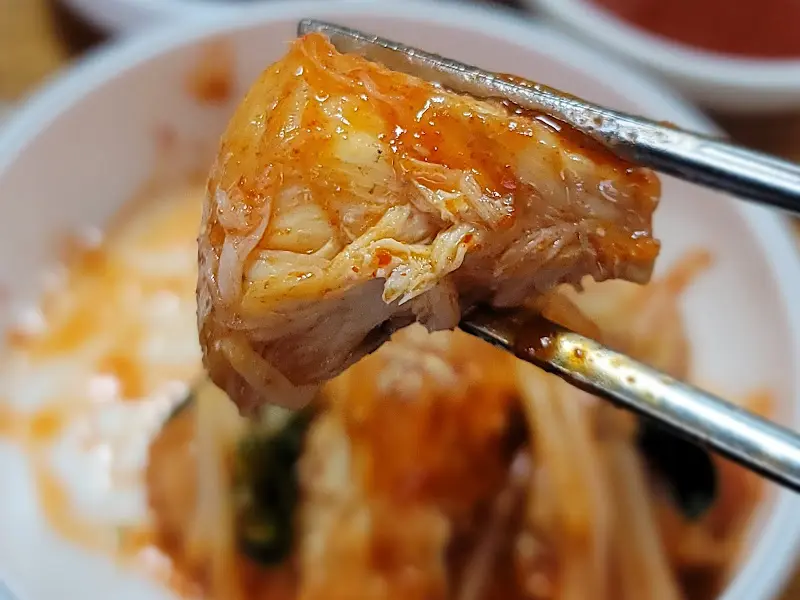 탱탱한 아구 살점