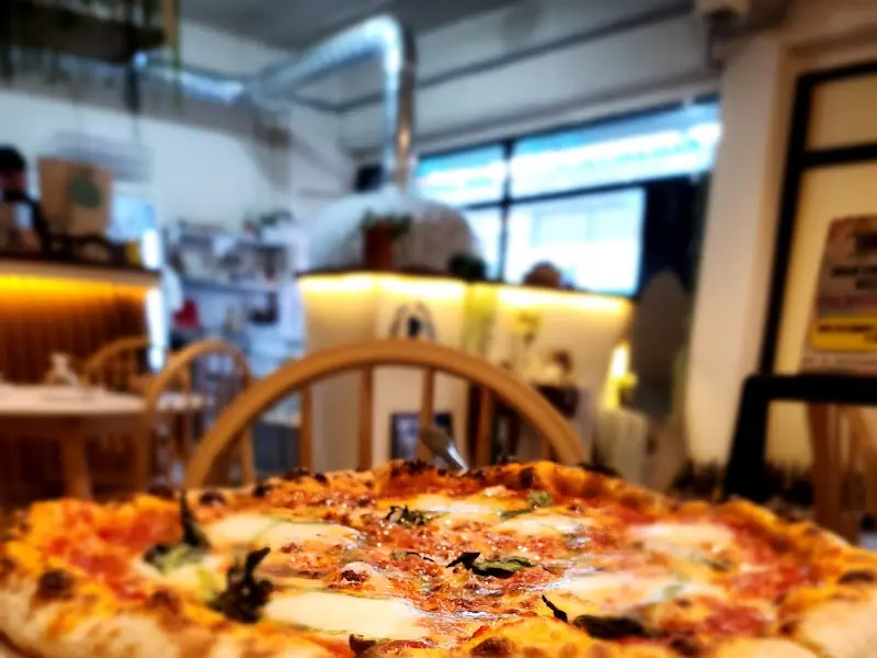 루꼴라 감베리 피자