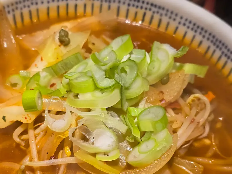 해물크림짬뽕 클로즈업