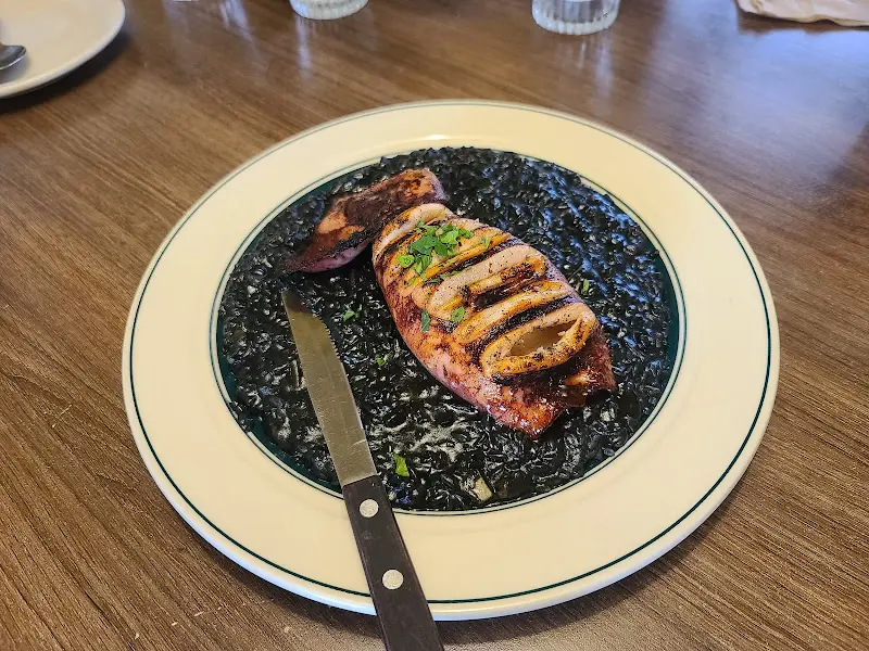 오징어 먹물 리조또