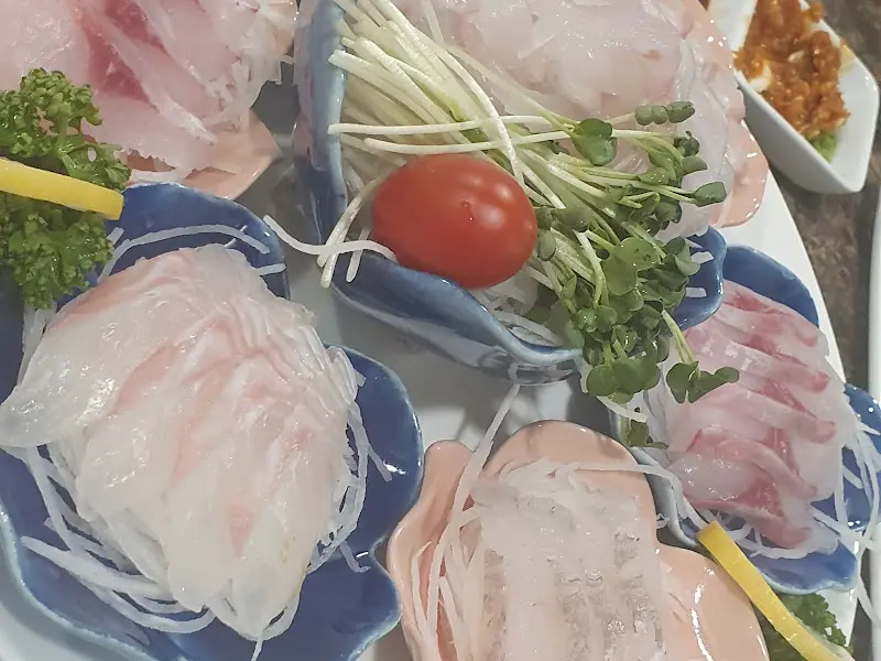 신선한 해산물 모듬