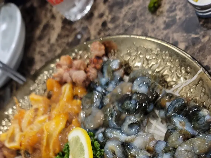 해산물 모듬 클로즈업