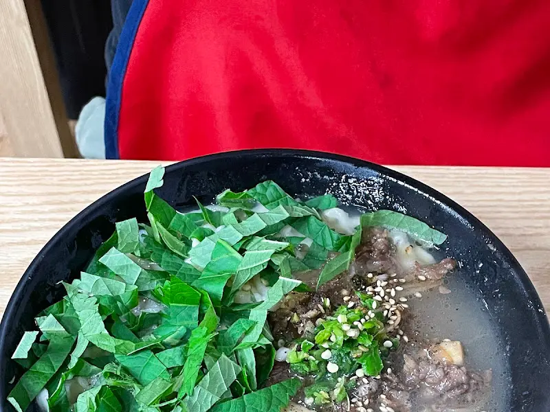 불고기칼국수 전체샷