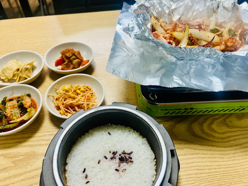 오징어불백 한상차림