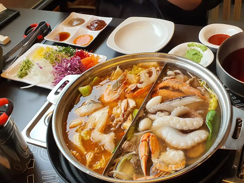 해산물 샤브샤브
