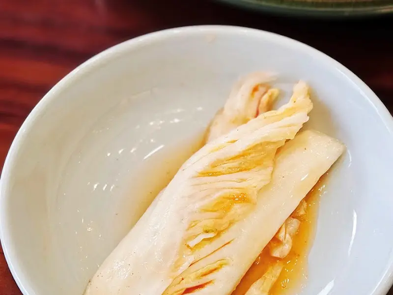 배추김치의 모습