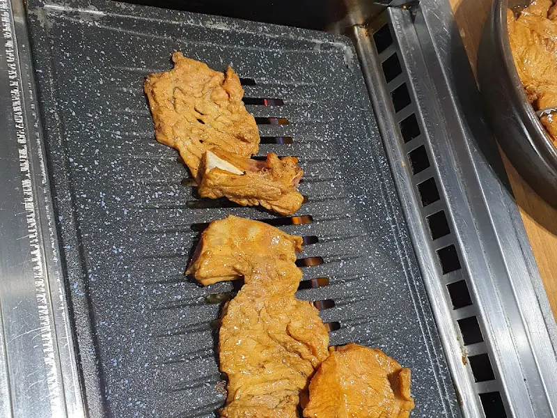 먹음직스러운 돼지갈비