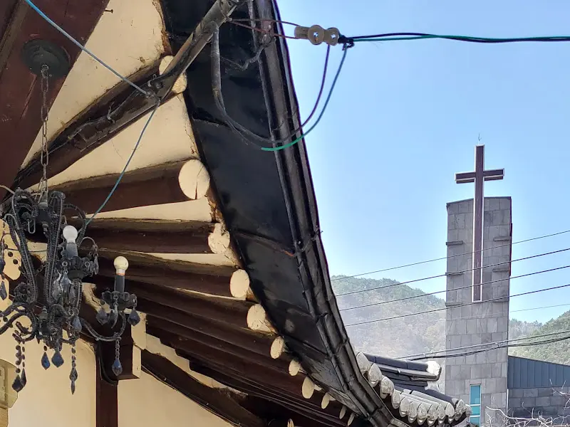 달보다가 카페 외부 풍경