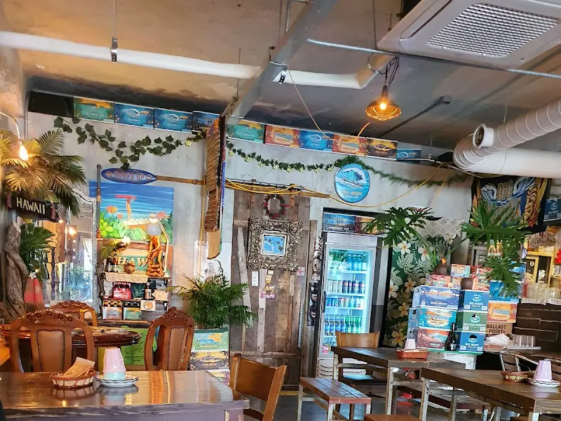 하와이 식당 내부 인테리어