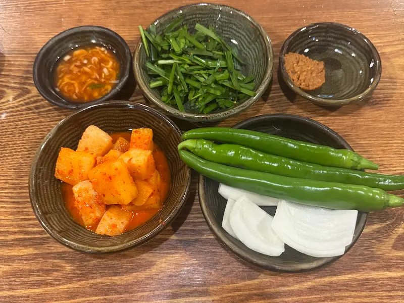 기본 반찬 세팅