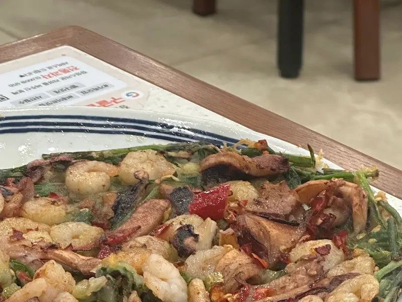 해물이 듬뿍 들어간 파전