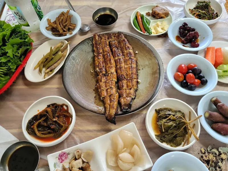 신선한 쌈 채소