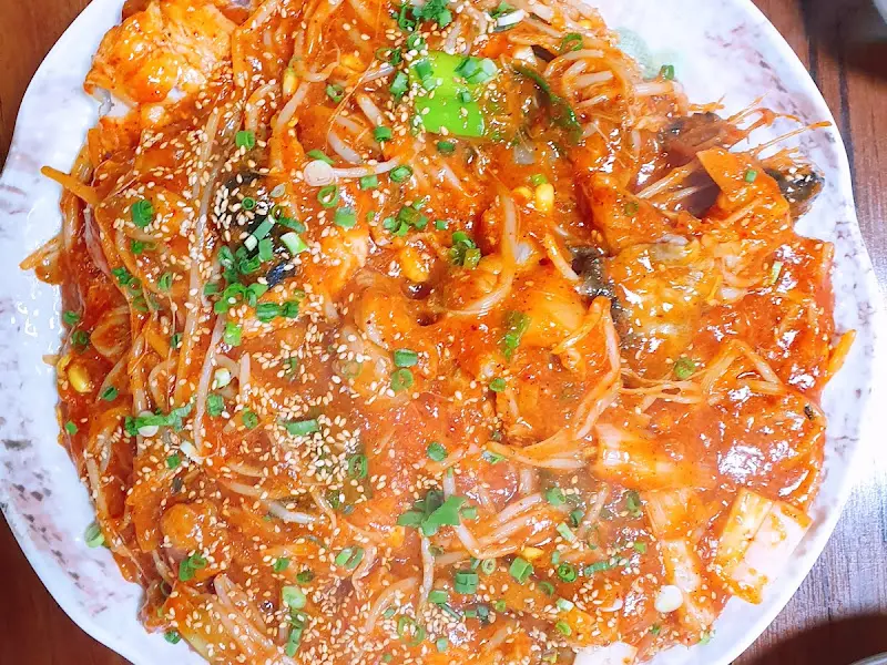 푸짐한 아구찜