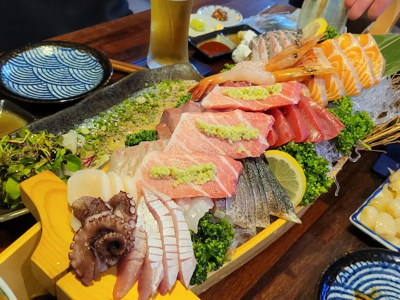 푸짐한 사시미 모듬 한 상