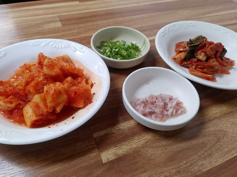 순대국밥 밑반찬