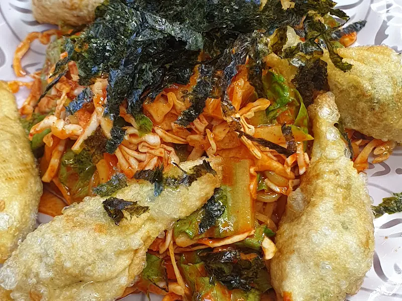 모녀손만두 쫄면만두