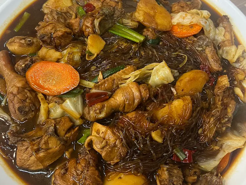 푸짐한 찜닭 한 상