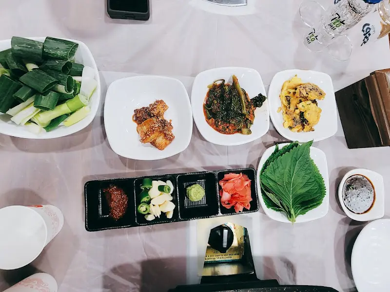 코리아식당 상차림