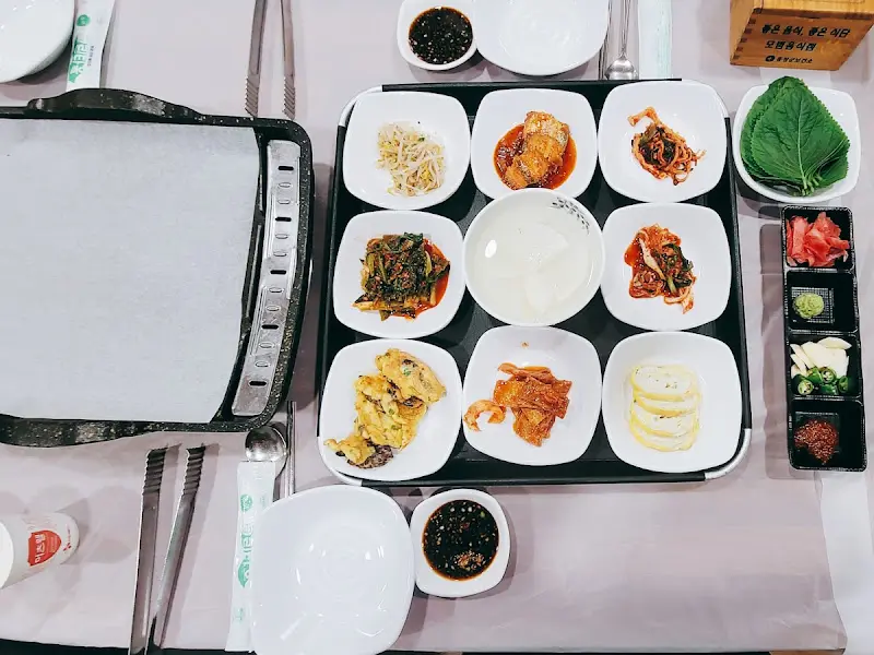 코리아식당 밑반찬 2