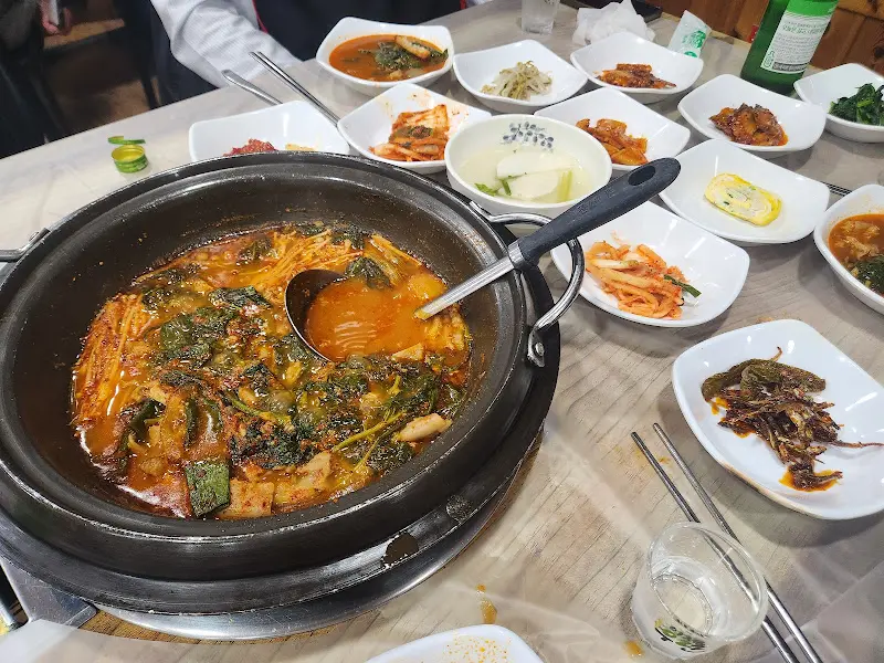 코리아식당 내부