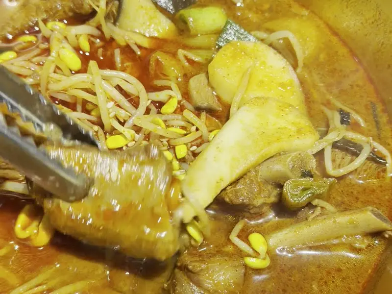 야들야들한 등갈비