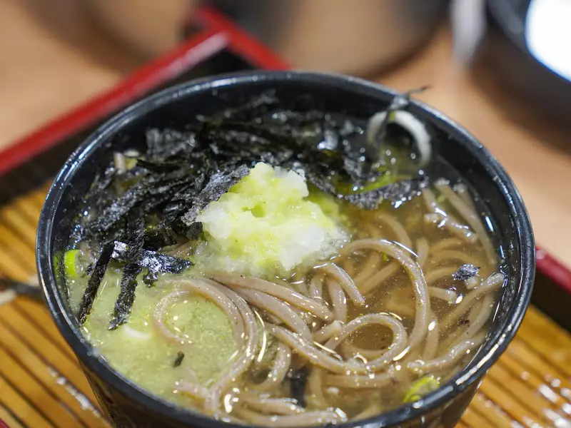 냉메밀 디테일 샷