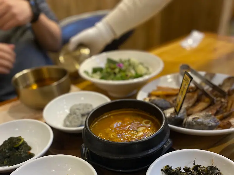 보리굴비 한 상 차림