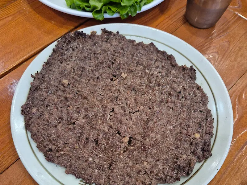 먹음직스러운 석쇠 불고기