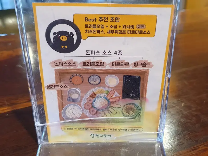 추천 조합 안내