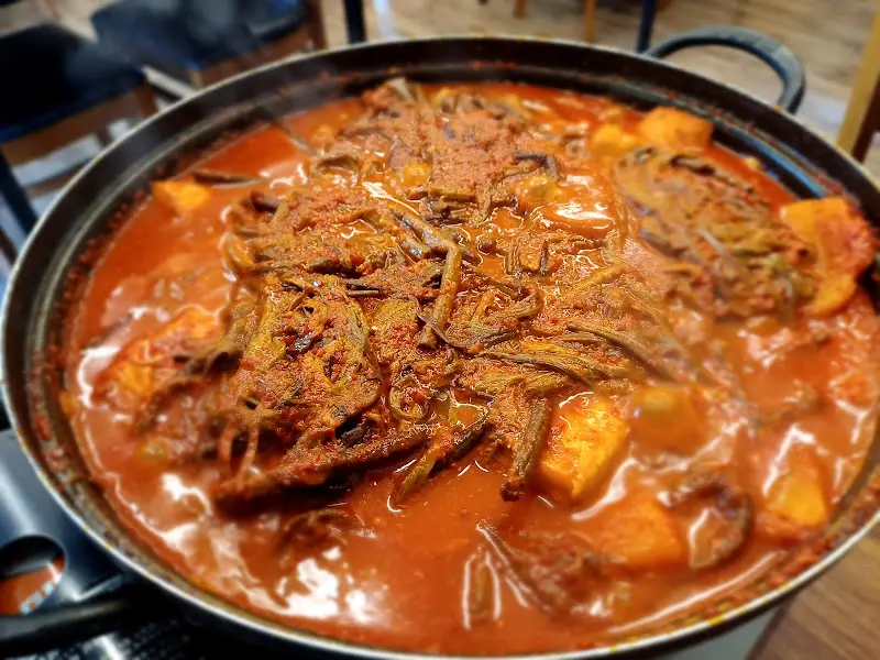 고사리 갈치조림