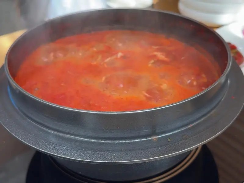 맛있는 새우탕 한 상