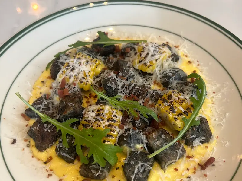 옥수수 뇨끼 확대 사진