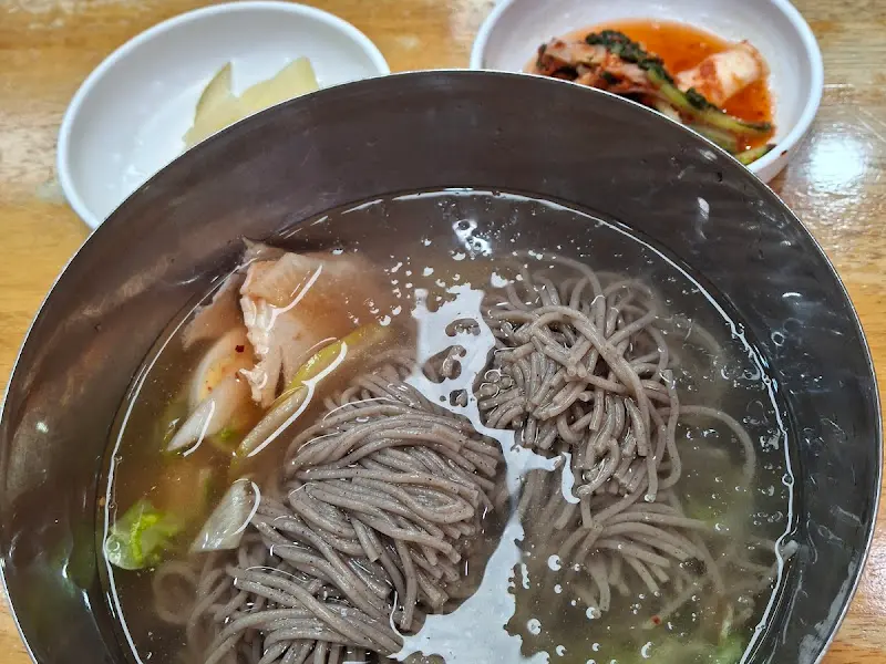 평양냉면과 반찬