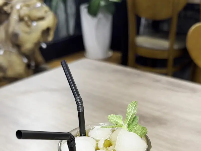 강갈비탕 우롱차